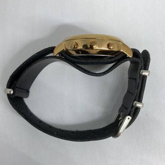 Fossil FTW5018 Women's Black Leather Analog White Dial Hybrid Smartwatch XX691 - Picture 11 of 12